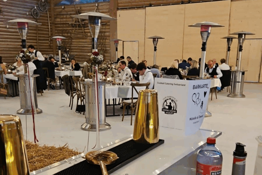 Vanillesirup-Cocktails auf Events