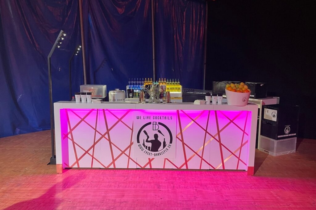 Mobile Bar für Events in Location