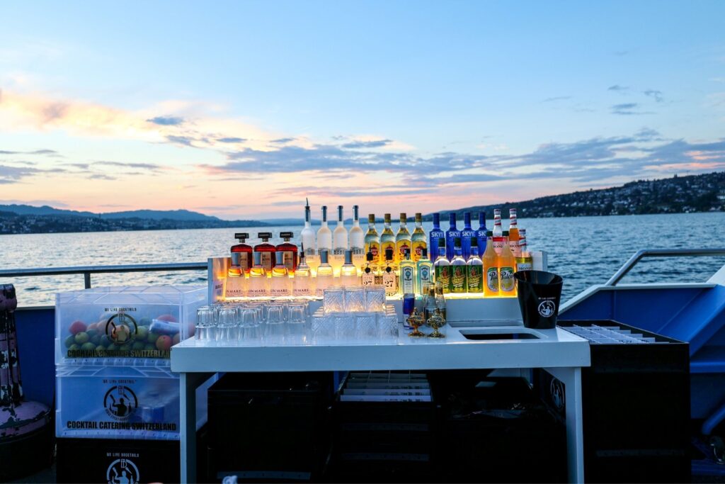 Mobile Cocktailbar in der Schweiz